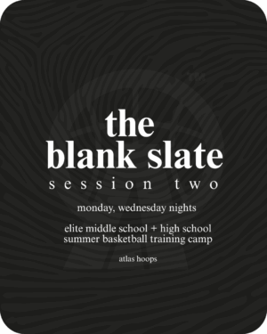 3.0. 'The Blank Slate" Session 2 | PM Training Camp | Full Camp Registration
