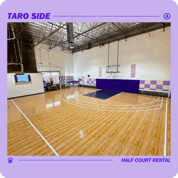 Taro Side | Half Court Rental - Image 8