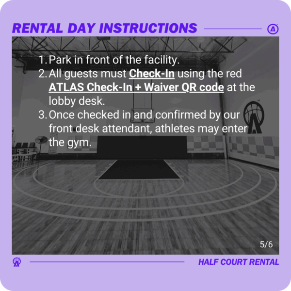 Taro Side | Half Court Rental - Image 6