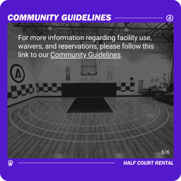 Ube Side | Half Court Rental - Image 7