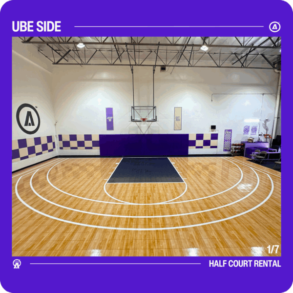 Ube Side | Half Court Rental