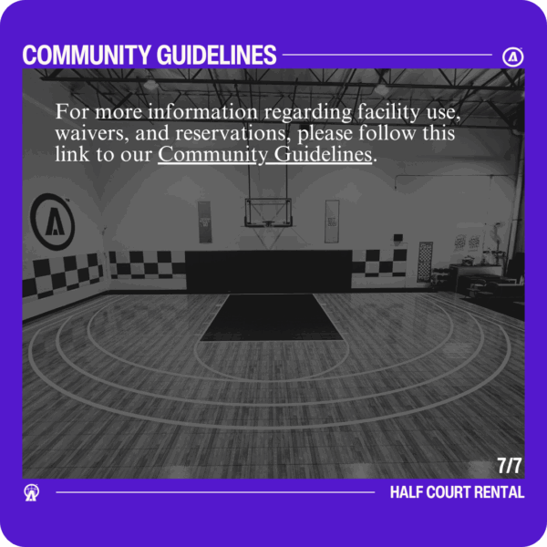 Ube Side | Half Court Rental - Image 7