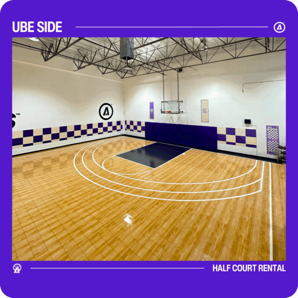 Ube Side | Half Court Rental - Image 8