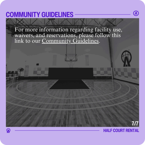 Taro Side | Half Court Rental - Image 7
