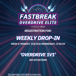 1.7. 'Overdrive Elite' | Week 4 Registration