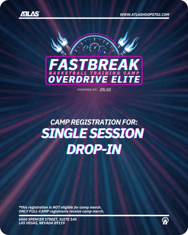 1.1. 'Overdrive Elite' | Single Session Drop-In | Monday, 08/18/25