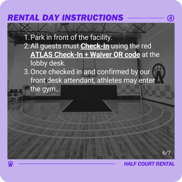 Taro Side | Half Court Rental - Image 8
