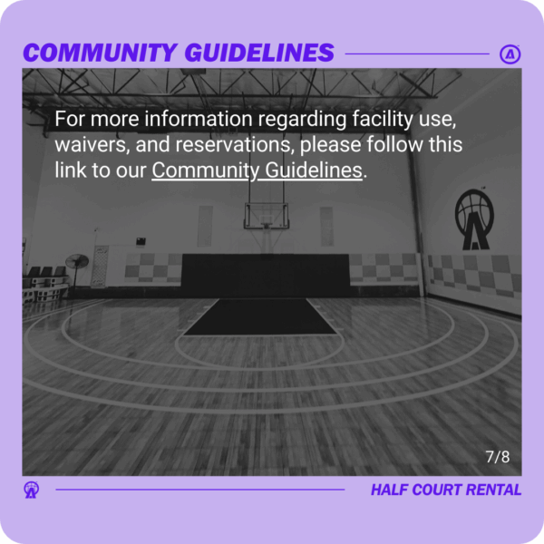 Taro Side | Half Court Rental - Image 9
