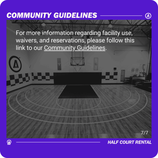 Ube Side | Half Court Rental - Image 8