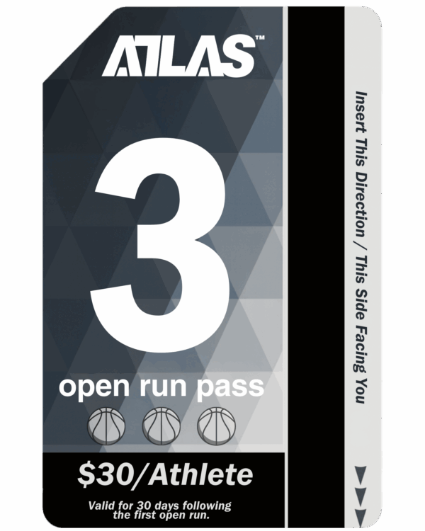 3-Open Run Pass
