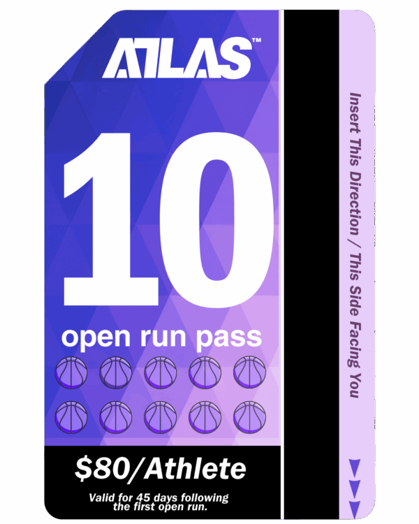 10-Open Run Pass